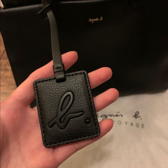 agnès b. handbag black - Picture 5 of 7
